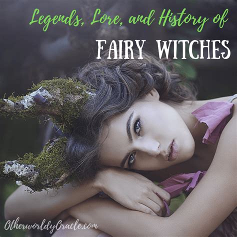 Elaborate on the concept of a fae witch